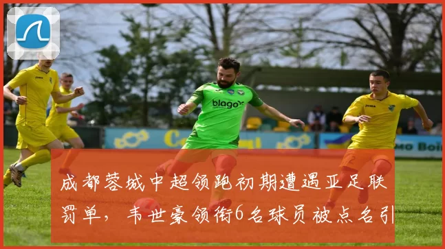 成都蓉城中超领跑初期遭遇亚足联罚单，韦世豪领衔6名球员被点名引发关注_比赛_球迷_1